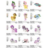 Collection My Little Pony Embroidery Designs 10